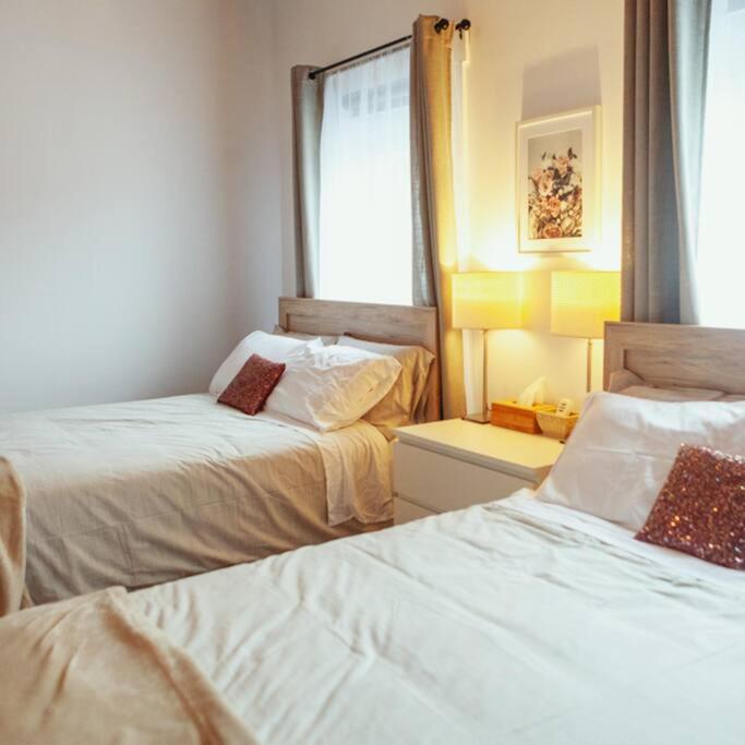 Large Upstairs Flat In Downtown Century Building Apartamento Belleville Exterior foto